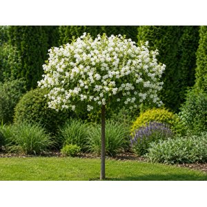 Vajgela kvetnatá (Weigela florida) ´CANDIDA´ - výška 110-140 cm, kont. C4L - NA KMIENKU